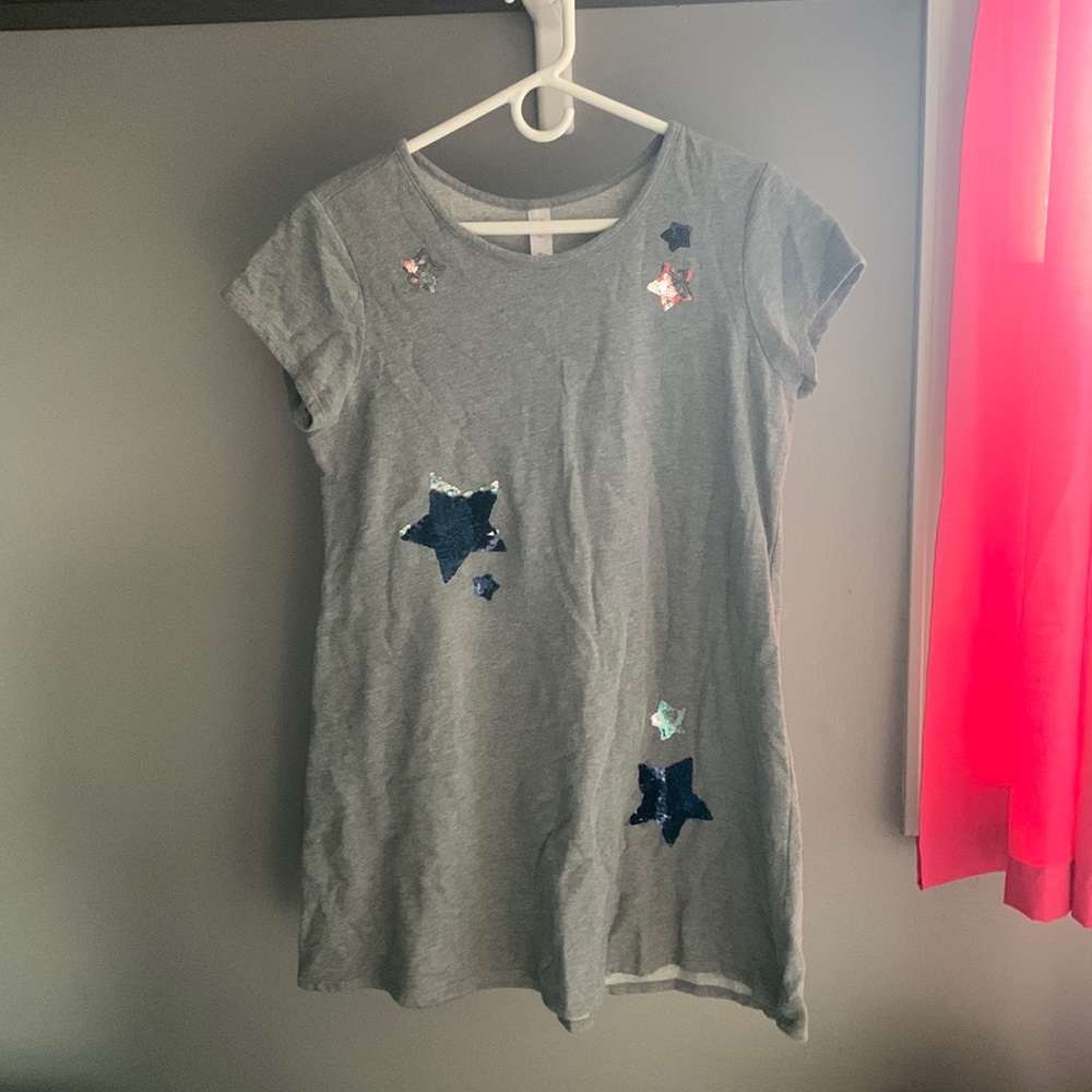 Soft grey dress